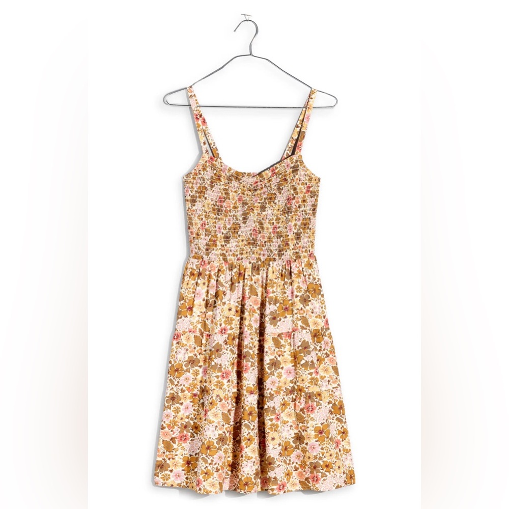 *NWT* MADEWELL LUCIE FLORAL PRINT DRESS